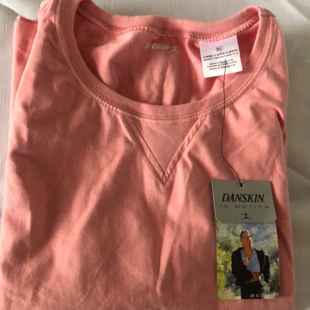 crew neck cocktail pink tank top